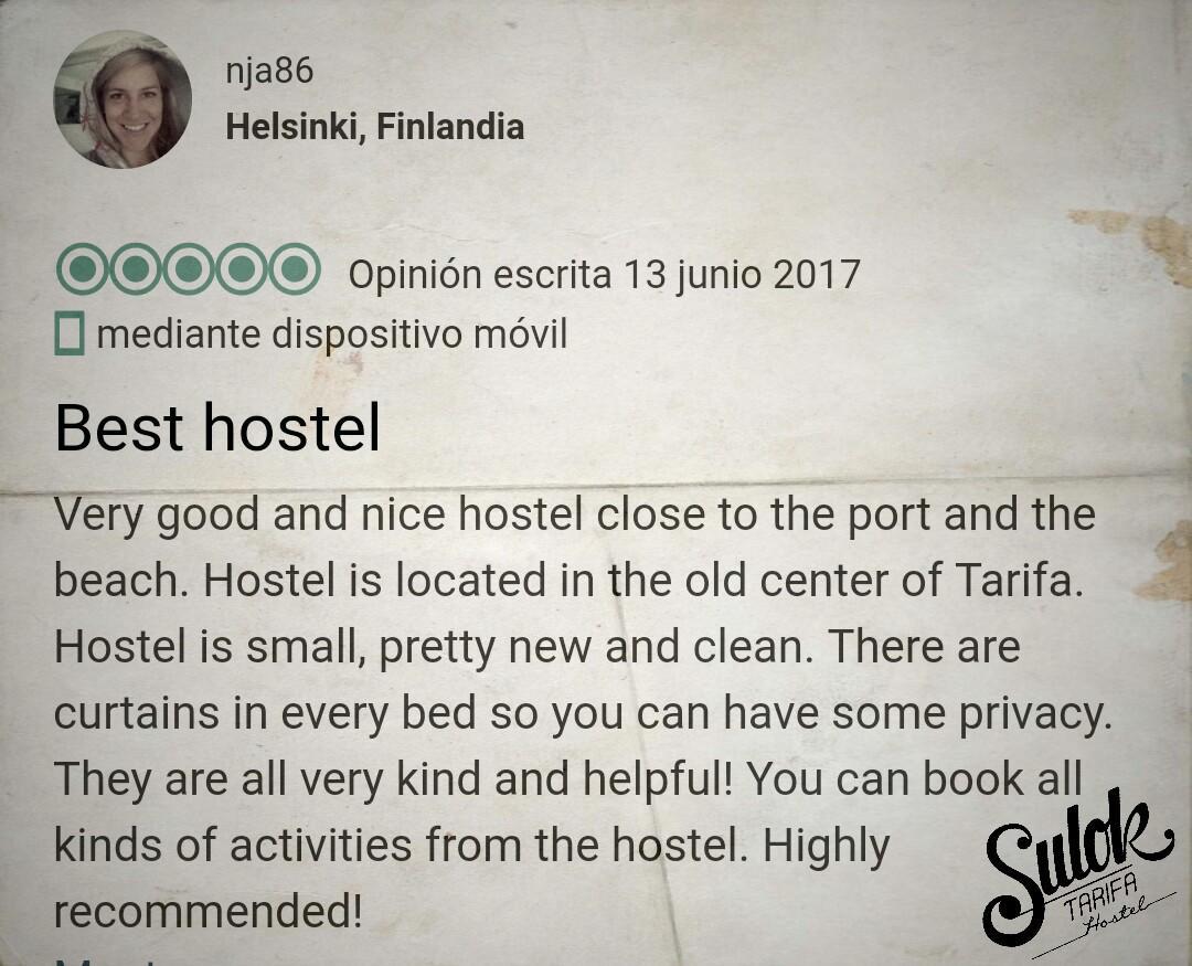 Sulok Tarifa Hostel Eksteriør bilde